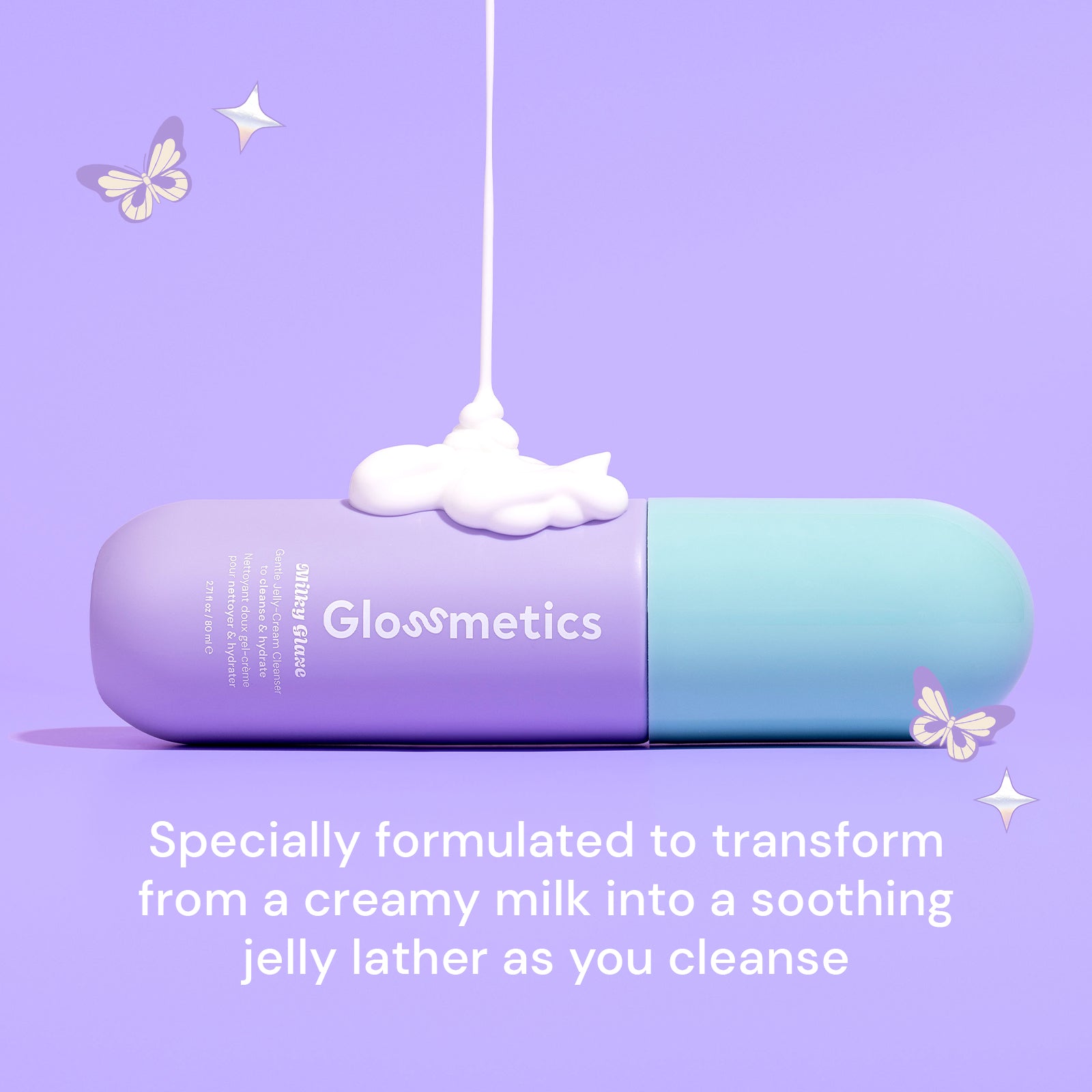 Milky Glaze - Gentle Jelly-Cream Cleanser