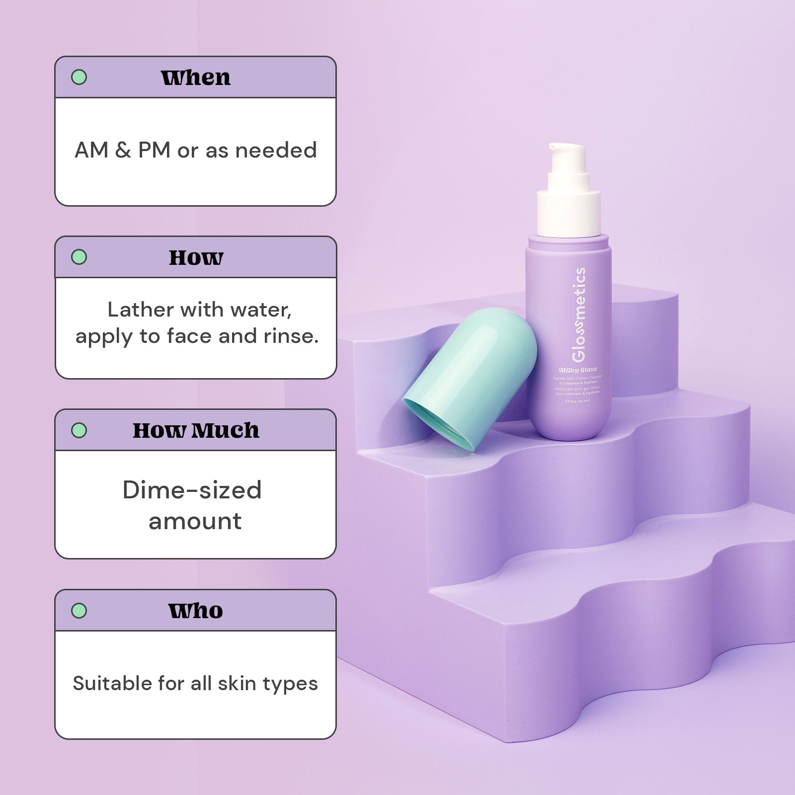 Milky Glaze - Gentle Jelly-Cream Cleanser