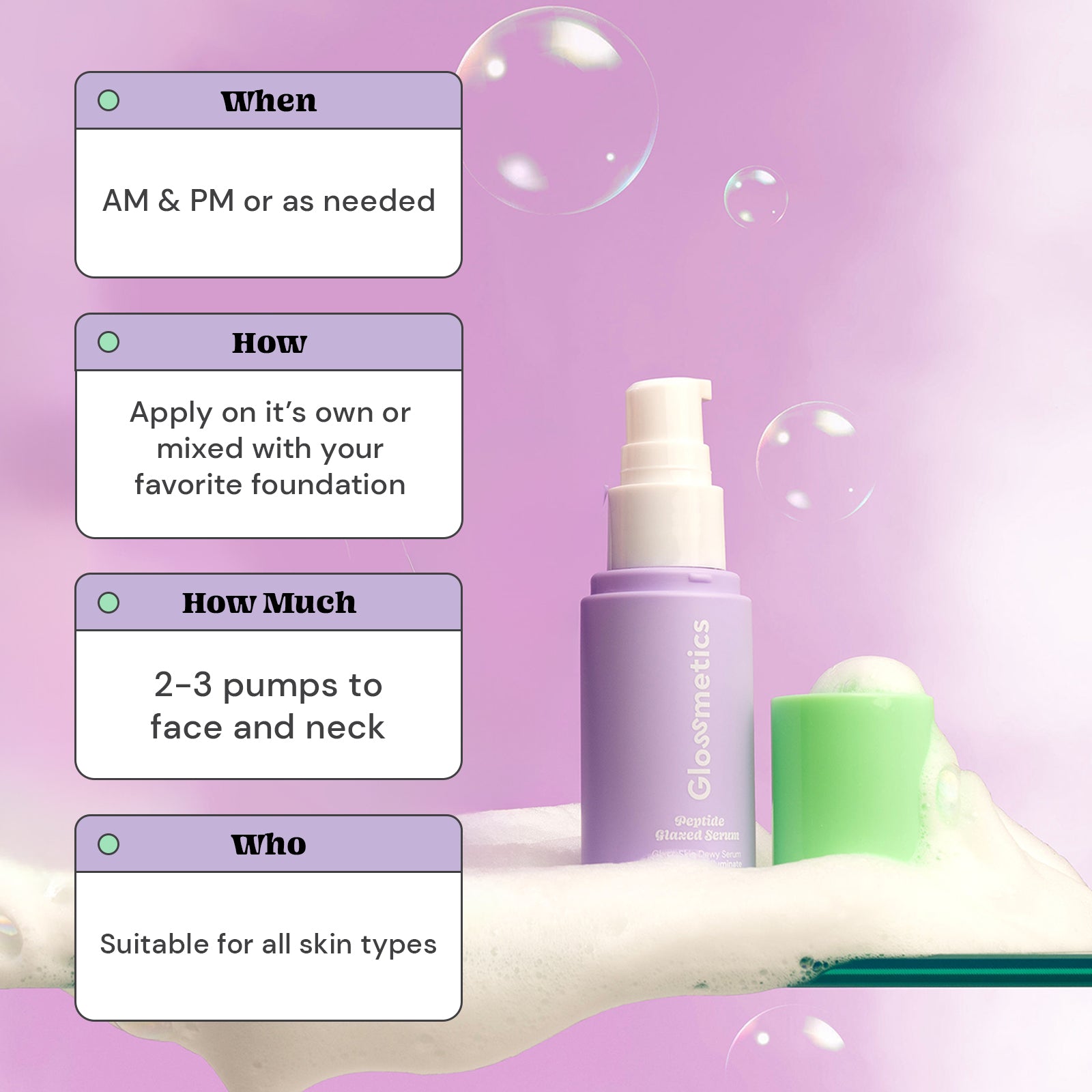 Peptide Glazed Face Serum