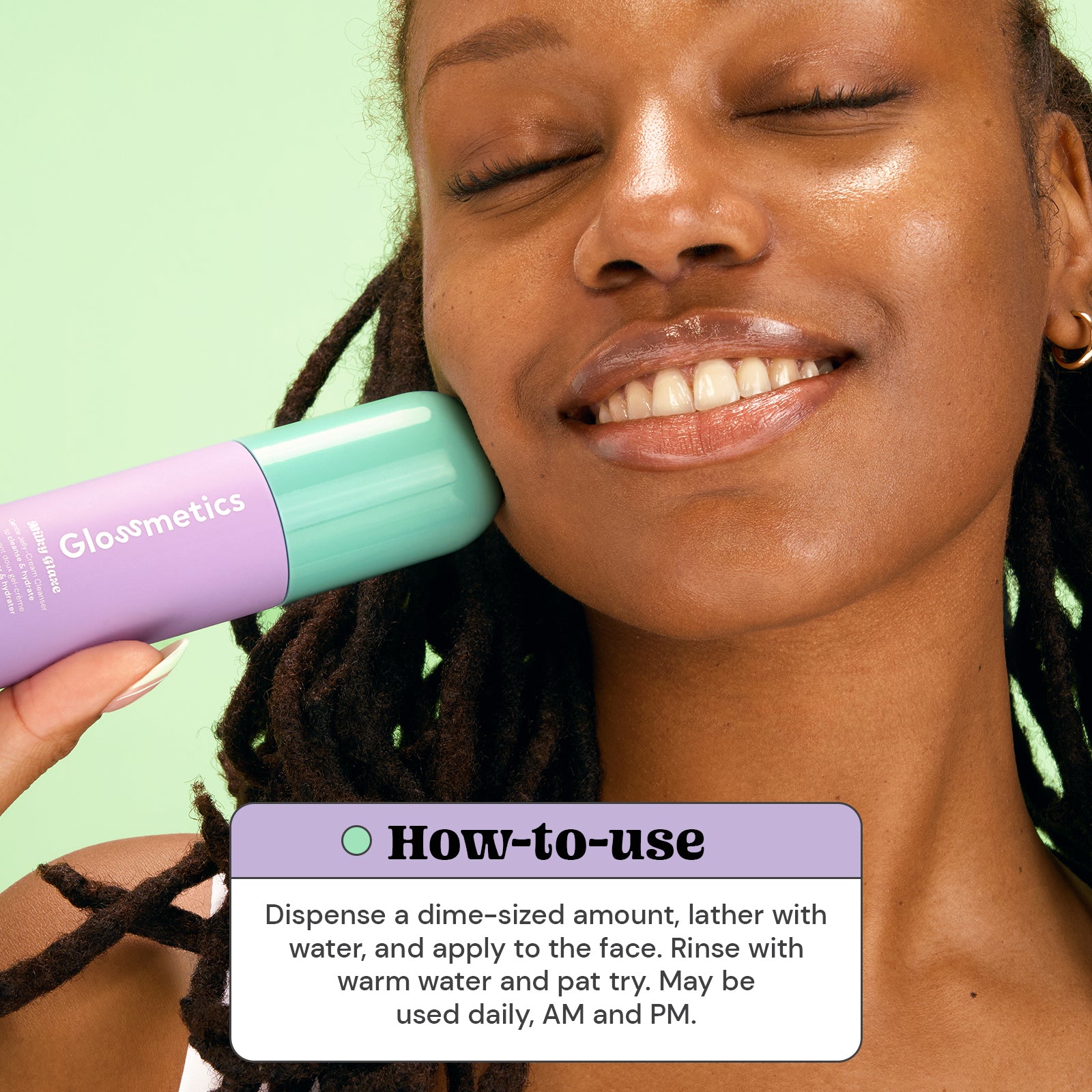 Milky Glaze - Gentle Jelly-Cream Cleanser