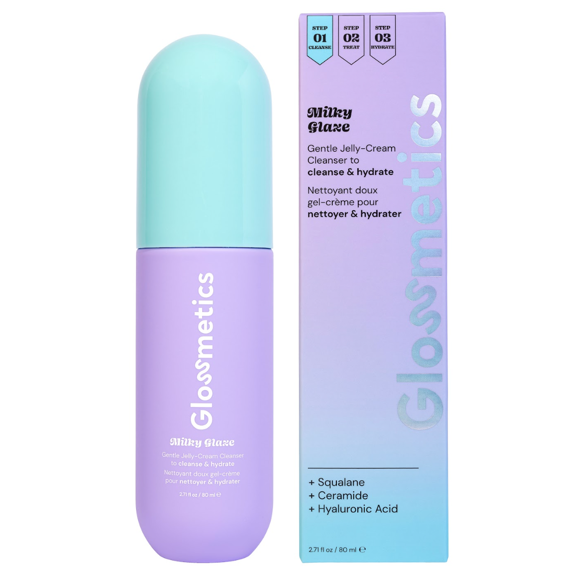 Milky Glaze - Gentle Jelly-Cream Cleanser