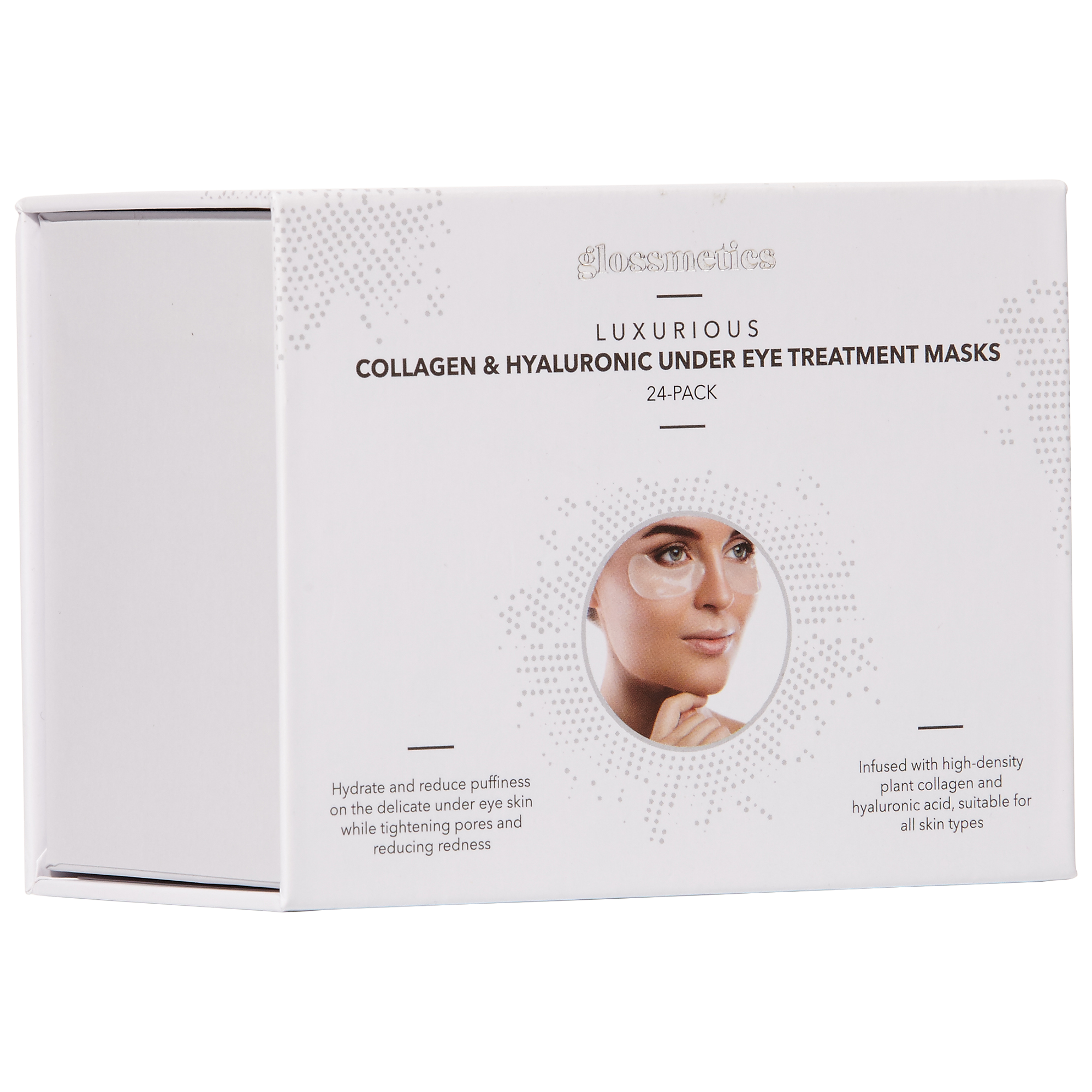 Luxurious Collagen & Hyaluronic Acid Under-Eye Treatment Masks - 24-Pack