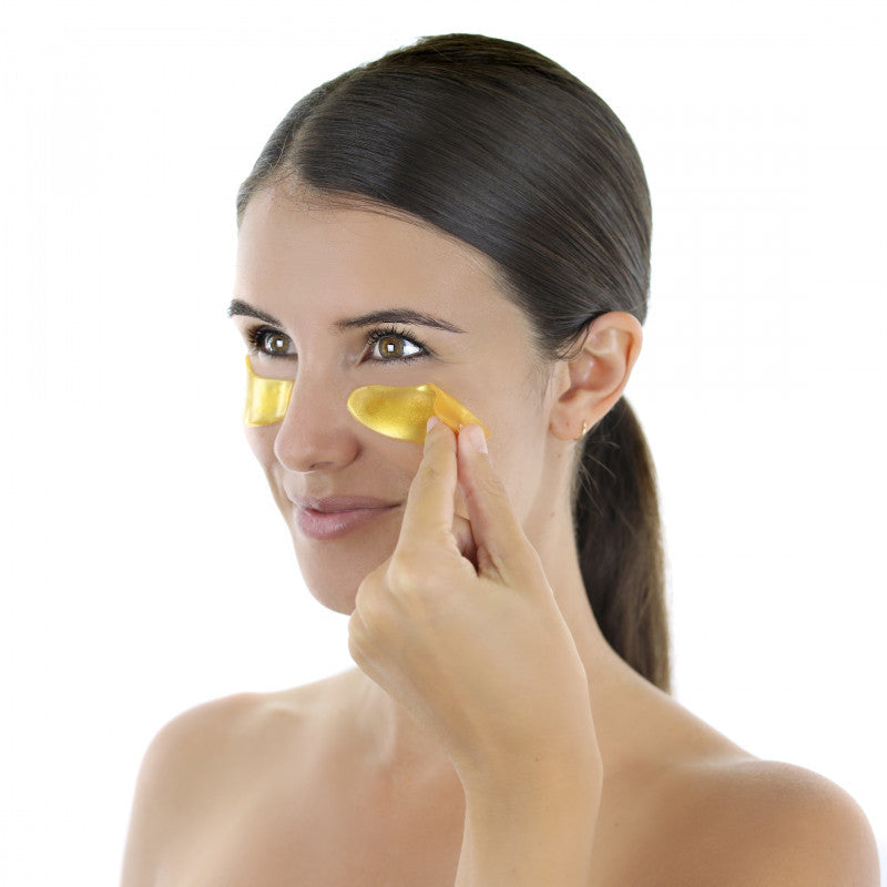 Glossmetics Luxurious 24K Gold Under Eye Treatment Masks - 24-Pairs